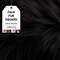 FabricLA | Faux Fur Fabric Square | 20" X 20" Inch Wide Pre-Cut Shaggy | Fake Fur Fabric | DIY, Craft Fur Decoration, Fashion Accessory, Hobby | Black